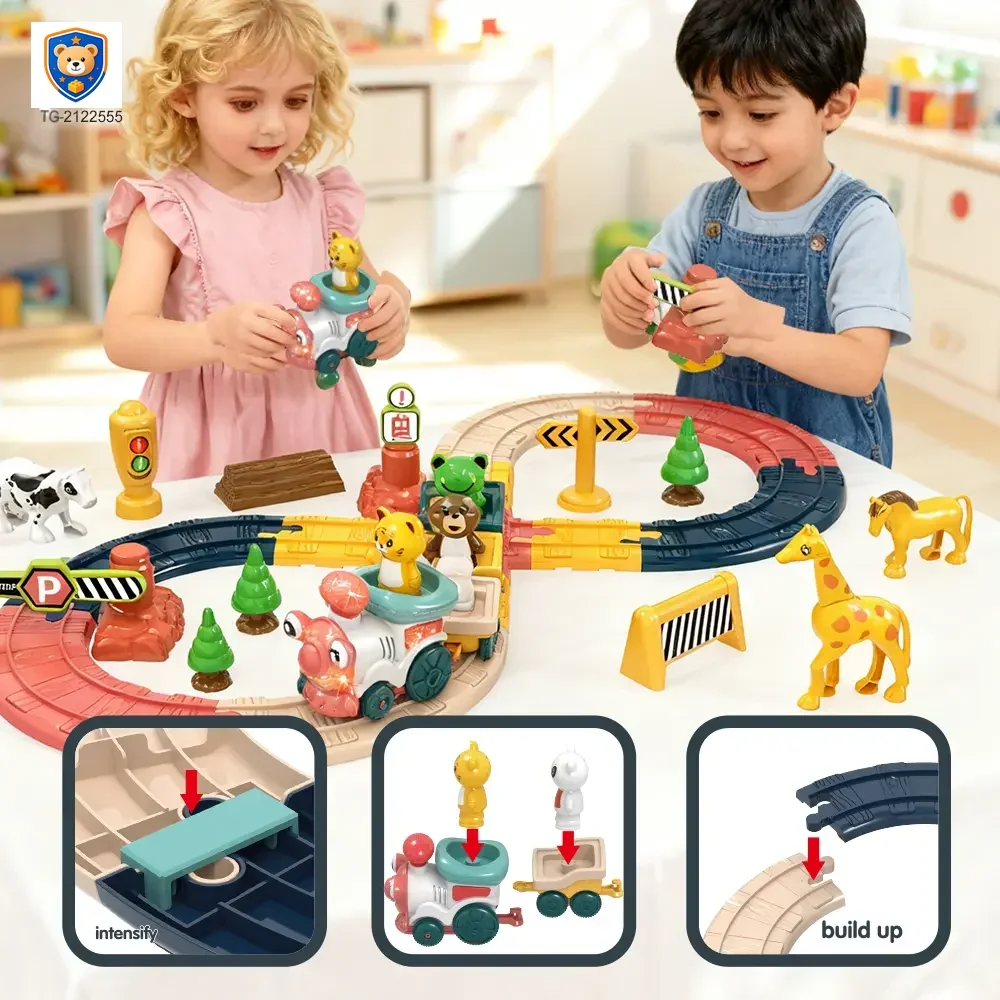 Light Music Train Track Set, 47 pcs — product view 3