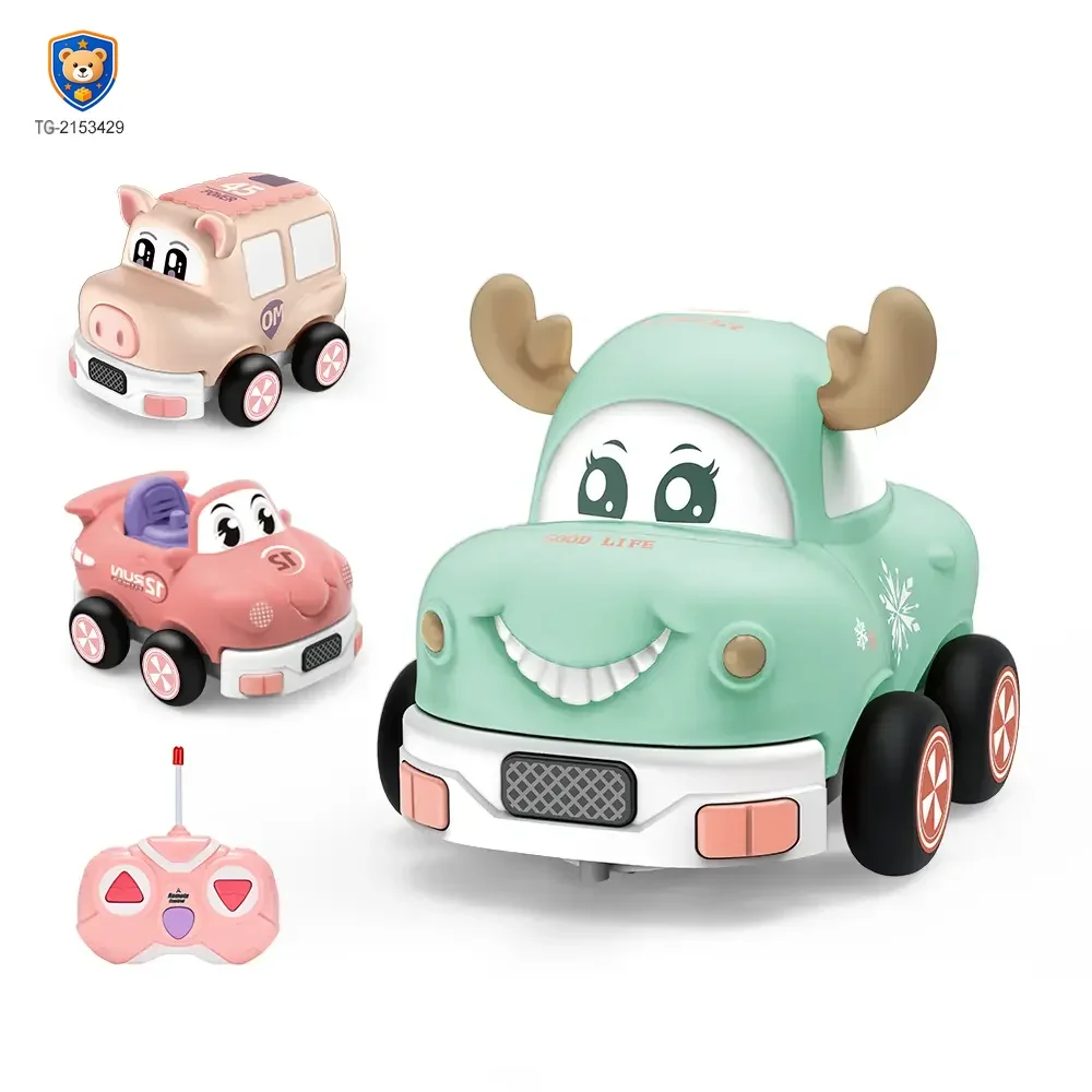 Two Way RC Racing Car Toy, Cartoon Body, Light, and Music — product view 1