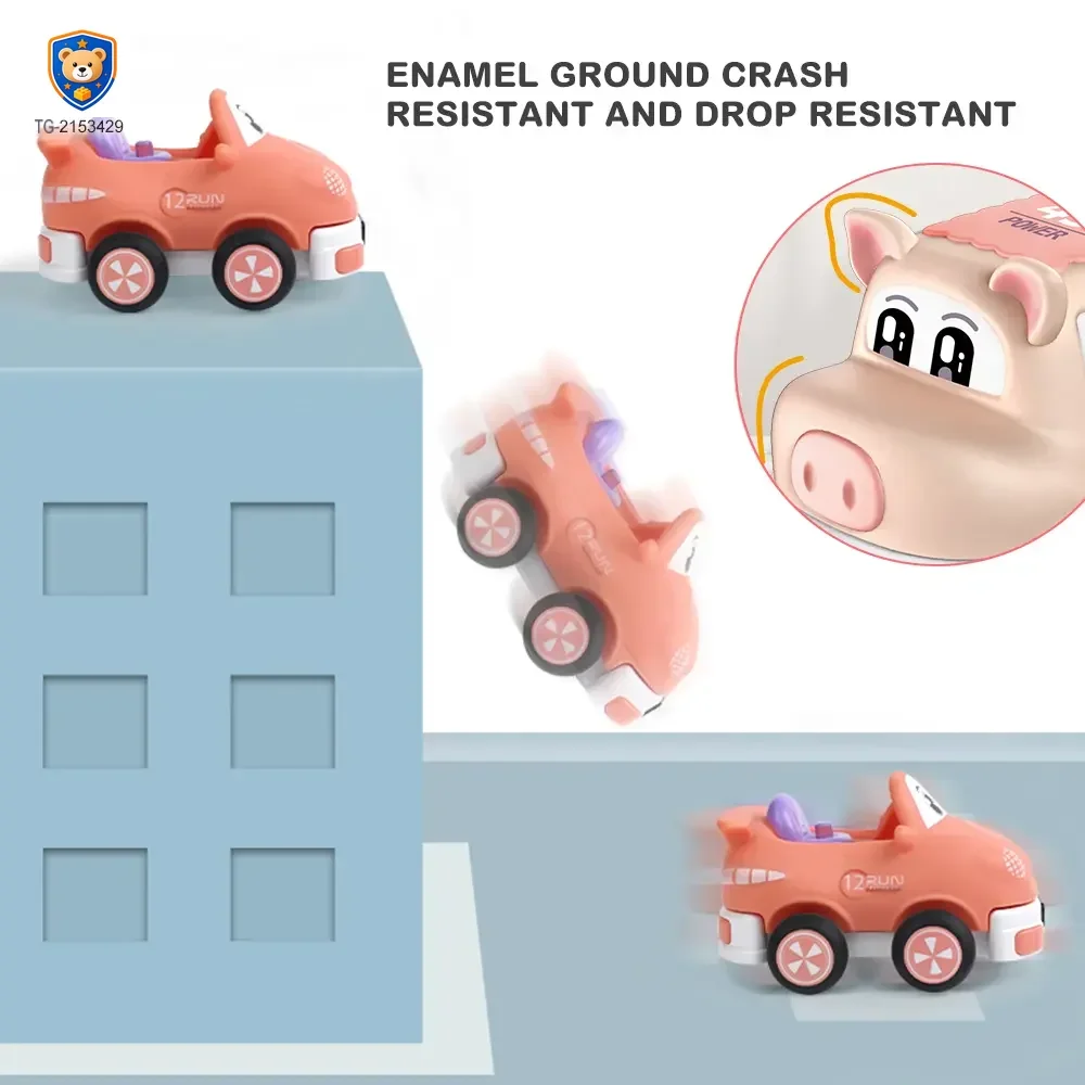 Two Way RC Racing Car Toy, Cartoon Body, Light, and Music — product view 2