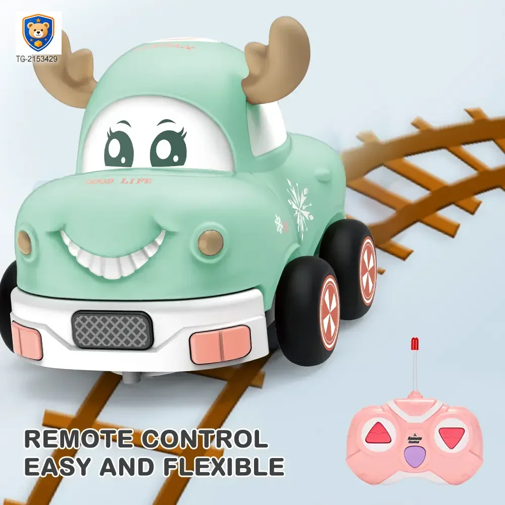 Two Way RC Racing Car Toy, Cartoon Body, Light, and Music — product view 5