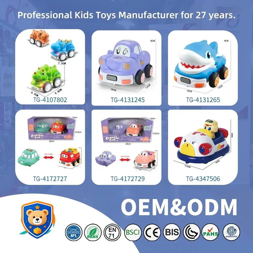 Two Way RC Racing Car Toy, Cartoon Body, Light, and Music — product view 7