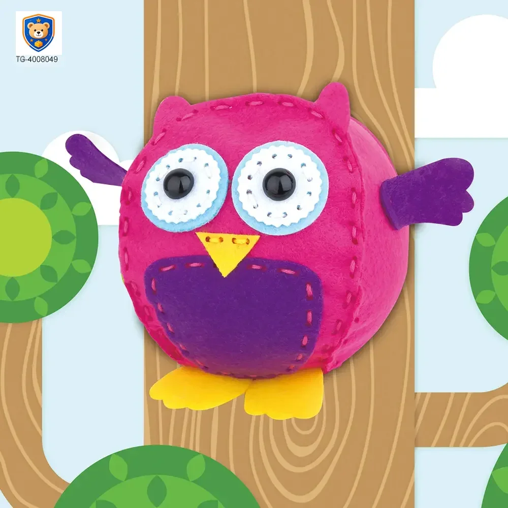 DIY Owl Doll Toy, Sewing Kit — product view 4