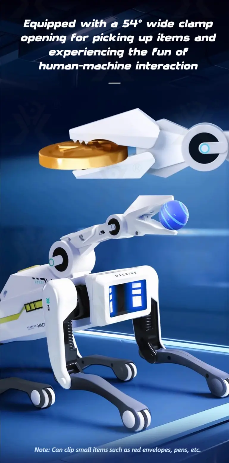 AI Robot Dog, Multifunctional Mechanical Dog With Bionic Hand (TG5143053) — product detail panel 2