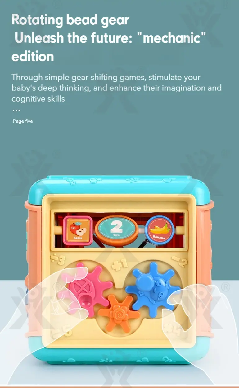 Baby Activity Cube Shape Sorting Activity Center (TG1673150) — product detail panel 5
