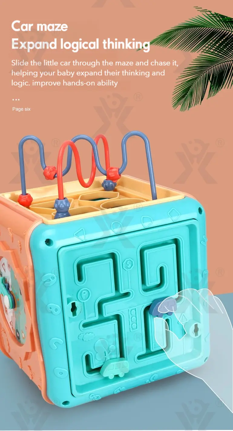 Baby Activity Cube Shape Sorting Activity Center (TG1673150) — product detail panel 6