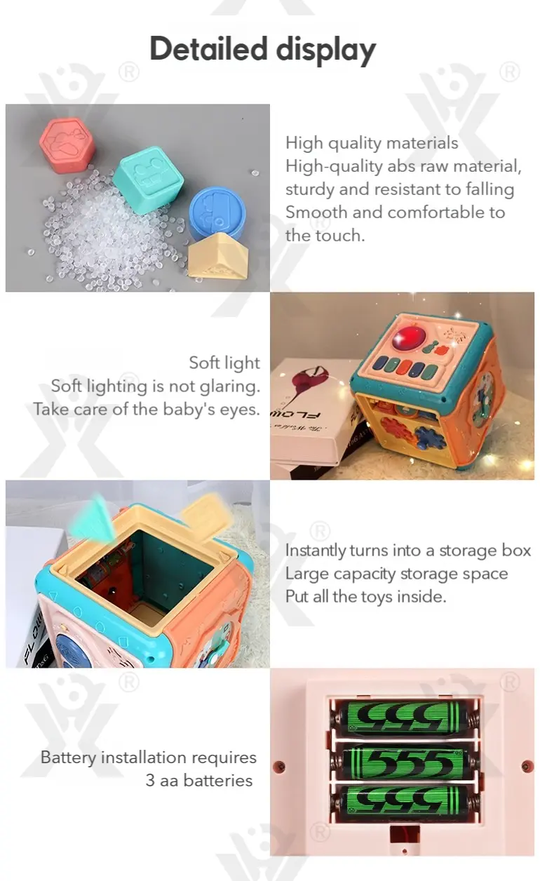 Baby Activity Cube Shape Sorting Activity Center (TG1673150) — product detail panel 8