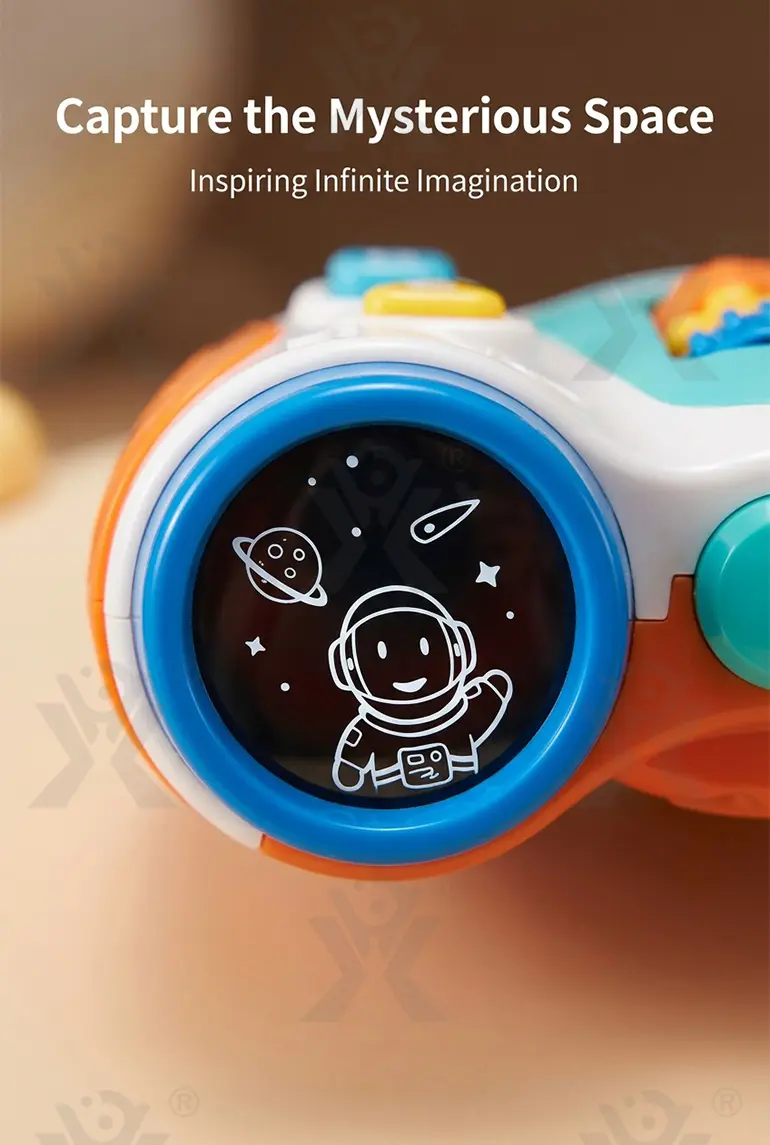 Baby Telescope Toy With Sound & Light, Toddler Interactive Learning Binoculars- Educational Toddler Toys (TG4143340) — product detail panel 2