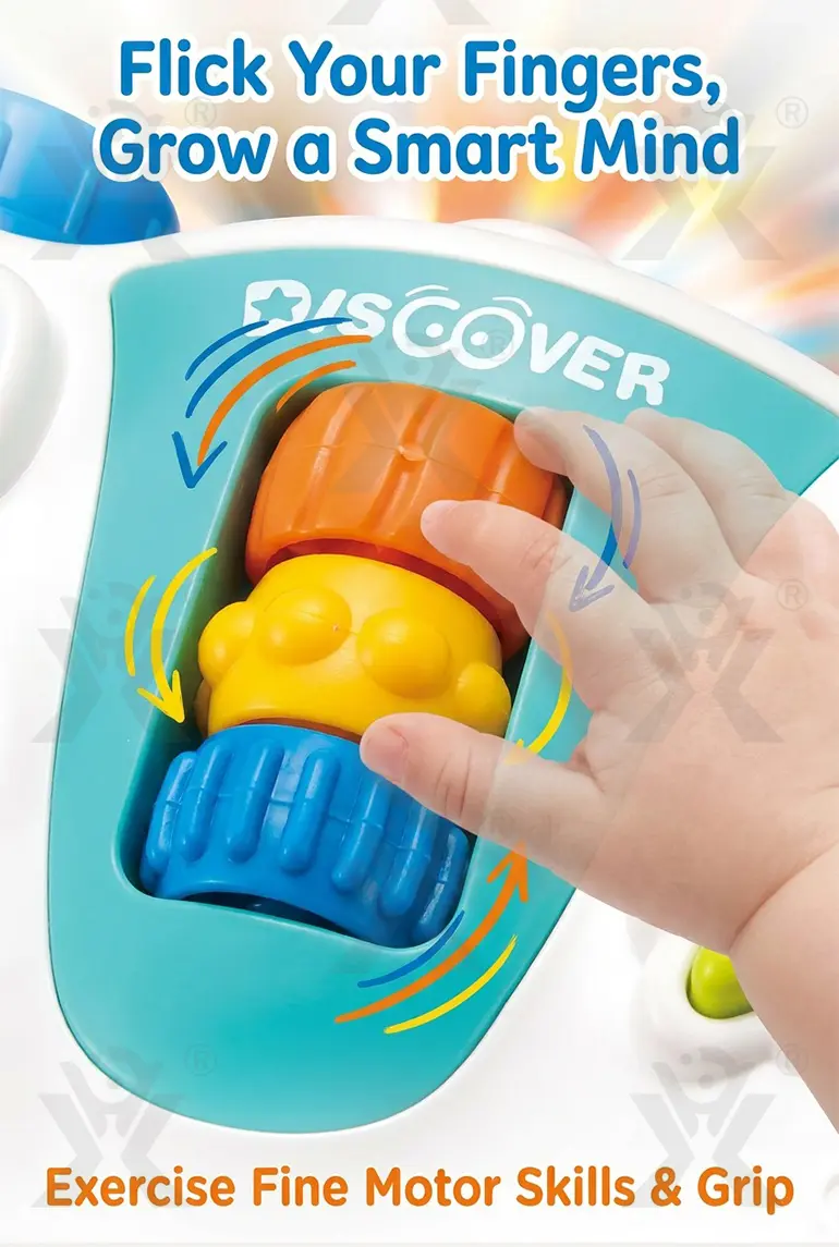 Baby Telescope Toy With Sound & Light, Toddler Interactive Learning Binoculars- Educational Toddler Toys (TG4143340) — product detail panel 4