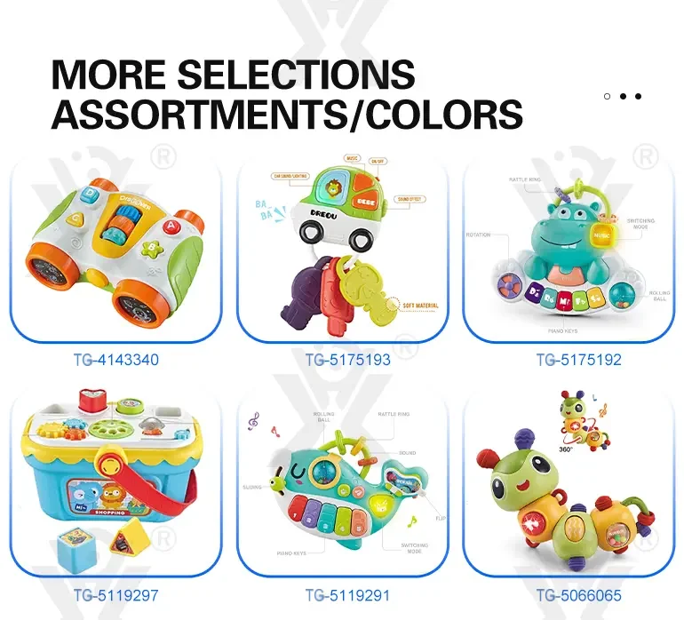 Baby Telescope Toy With Sound & Light, Toddler Interactive Learning Binoculars- Educational Toddler Toys (TG4143340) — product detail panel 7