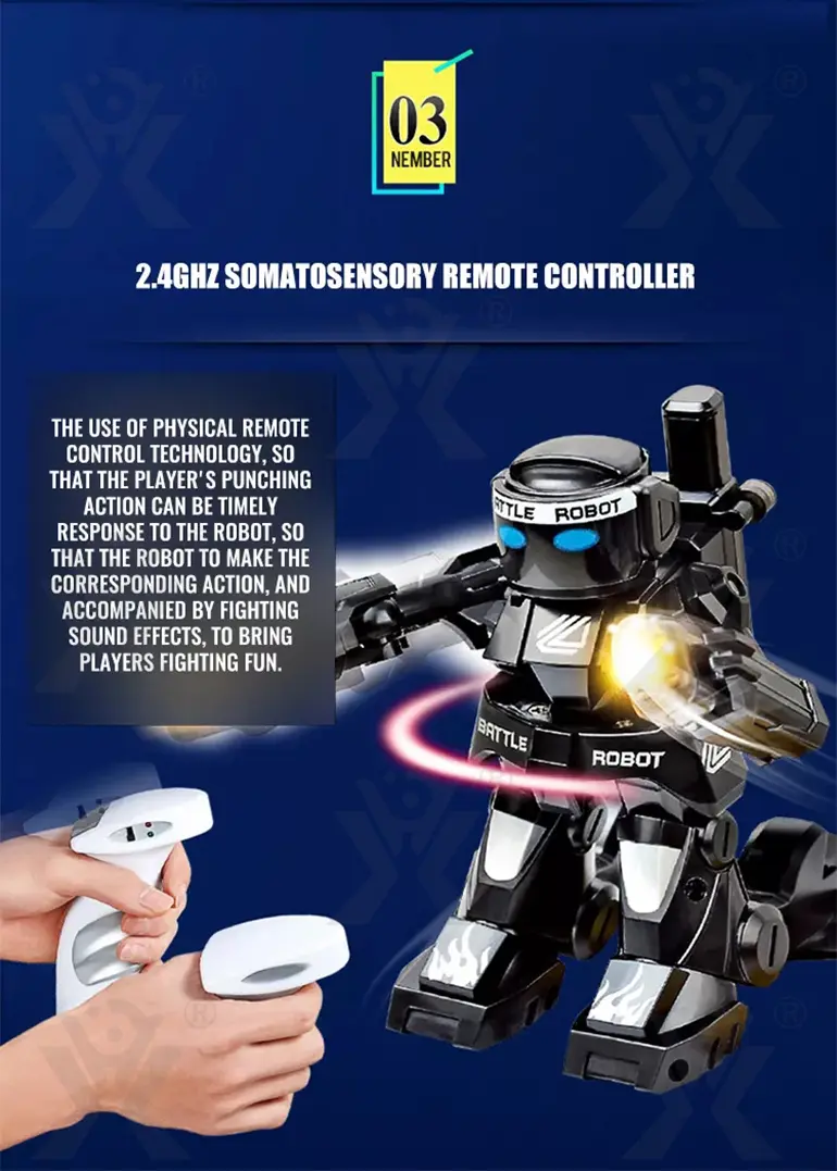 Gesture-Controlled Battle Robot Toy (TG4475698) — product detail panel 4