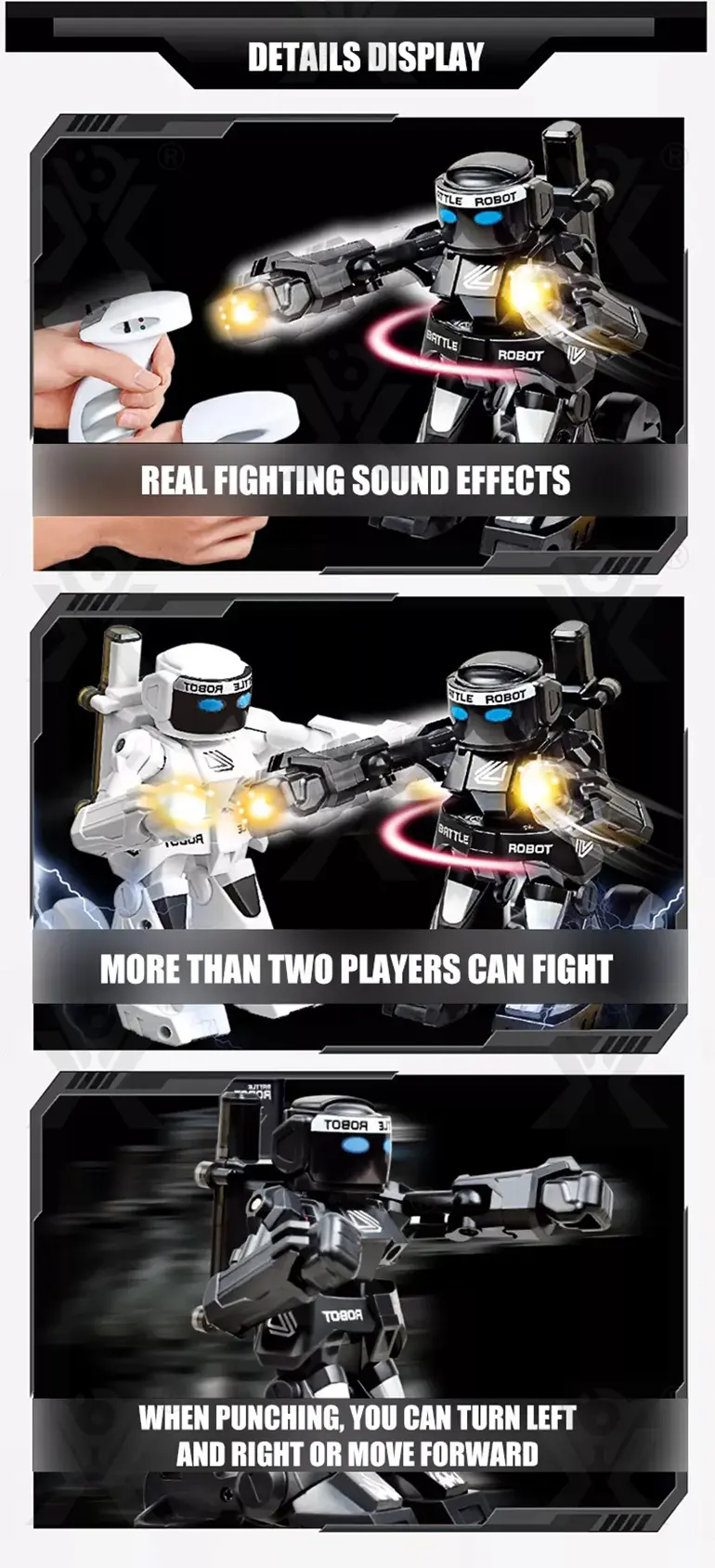 Gesture-Controlled Battle Robot Toy (TG4475698) — product detail panel 7