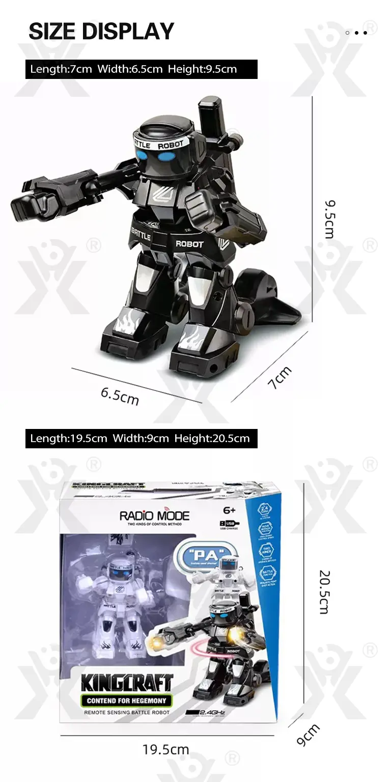 Gesture-Controlled Battle Robot Toy (TG4475698) — product detail panel 9