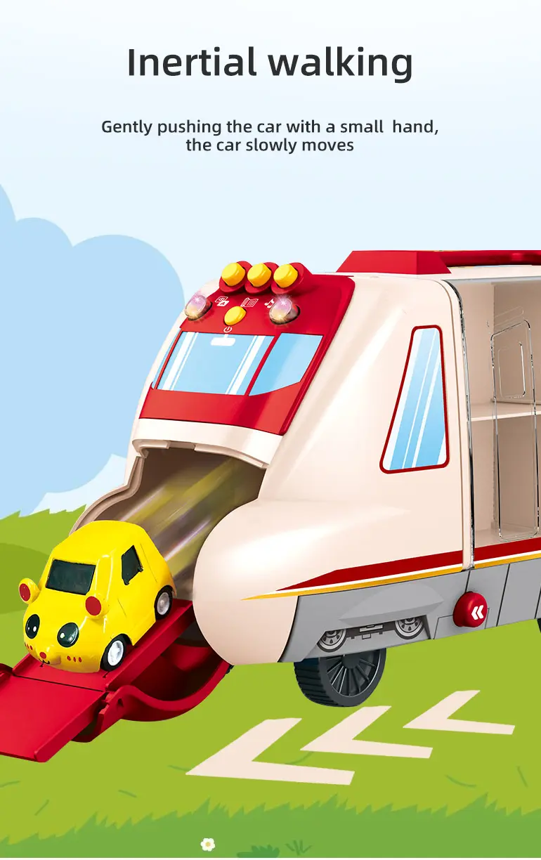 Carrier Vehicles Toy, Multifunctional Buttons, Colorful Music and Lighting (TG4351714) — product detail panel 4