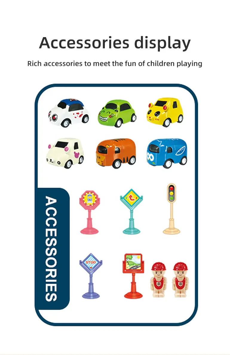 Carrier Vehicles Toy, Multifunctional Buttons, Colorful Music and Lighting (TG4351714) — product detail panel 6