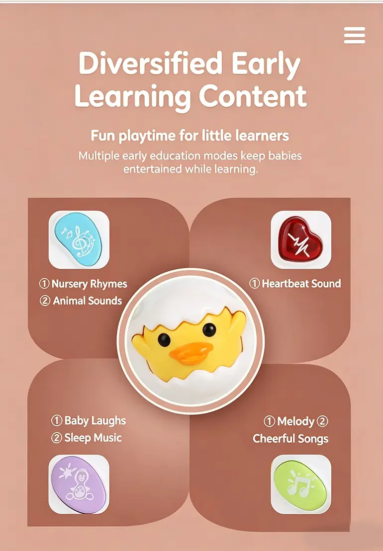 Interactive Dancing Duck Toy, Dual Modes (TG2327633) — product detail panel 4
