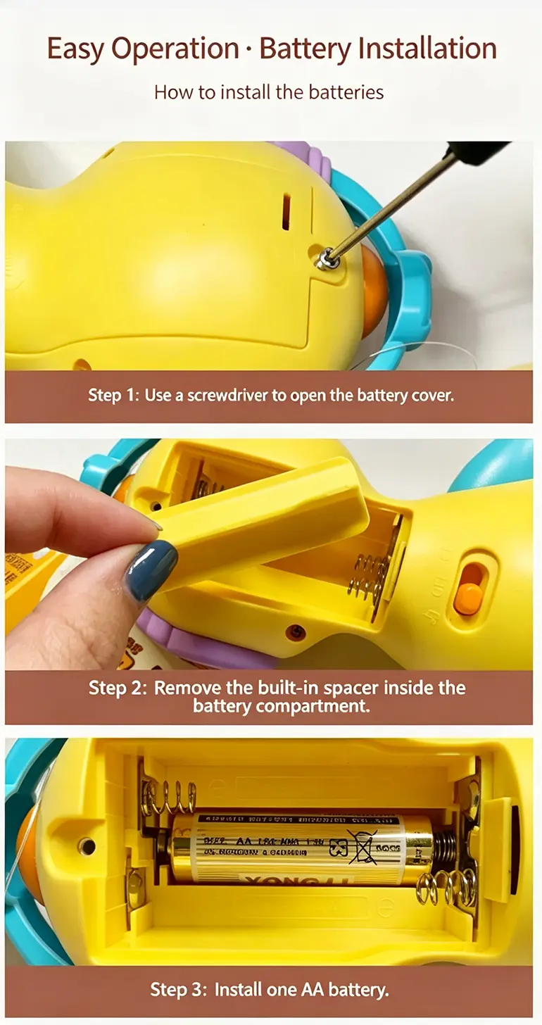 Interactive Dancing Duck Toy, Dual Modes (TG2327633) — product detail panel 8
