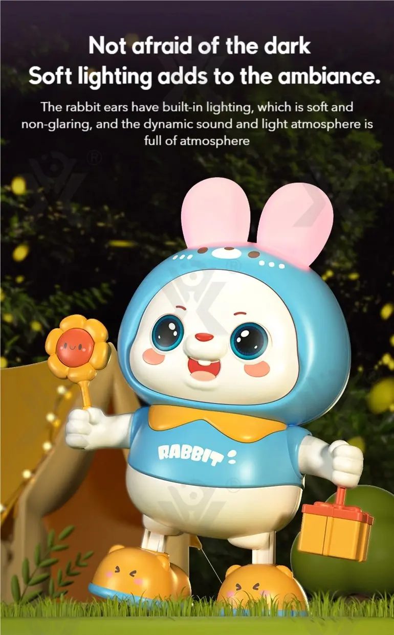 Dancing Rabbit Toy for Kids with Dynamic Music & Cool Lights (TG4481273) — product detail panel 4