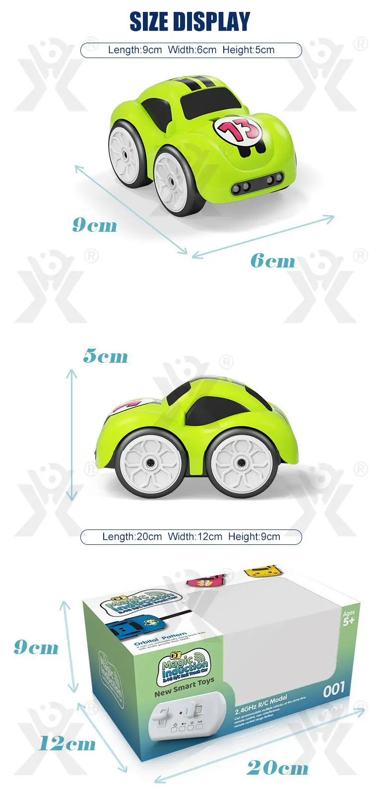 Follow Me Magic Car With Remote Control Functions (TG5064059) — product detail panel 11