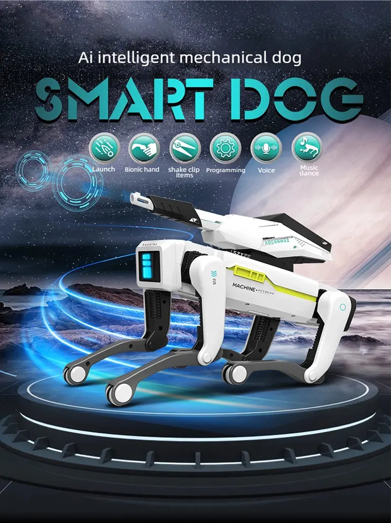 Intelligent Shooting RC Robot Dog (TG5143054) — product detail panel 1