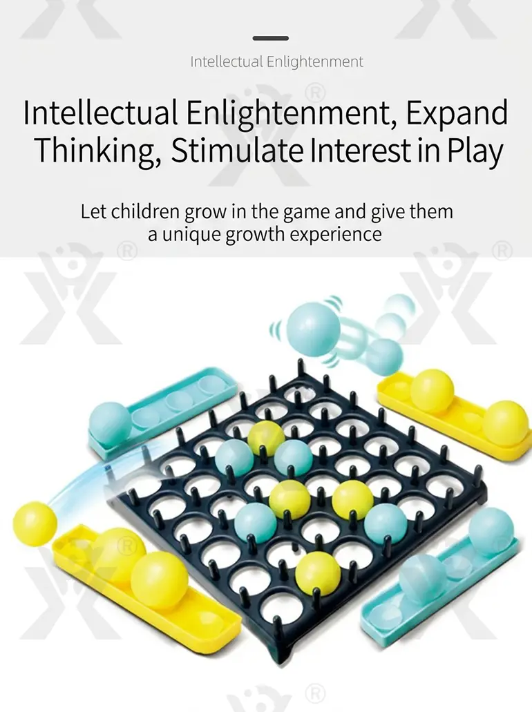 Jumping Ball Tabletop Game, Grid-Matching (TG1434123) — product detail panel 2