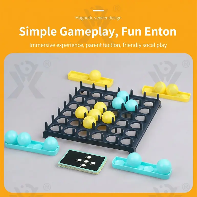 Jumping Ball Tabletop Game, Grid-Matching (TG1434123) — product detail panel 6
