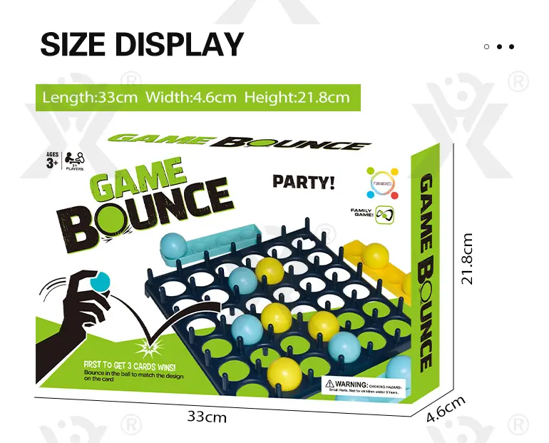 Jumping Ball Tabletop Game, Grid-Matching (TG1434123) — product detail panel 8
