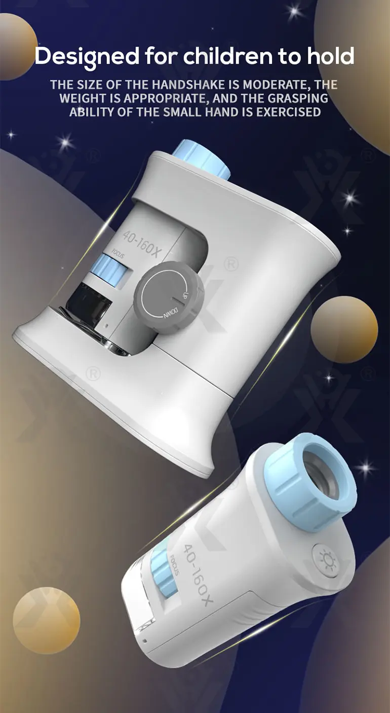 Kids’ Magnetic Microscope Toy, Ultra-High Magnification (TG4025215) — product detail panel 7