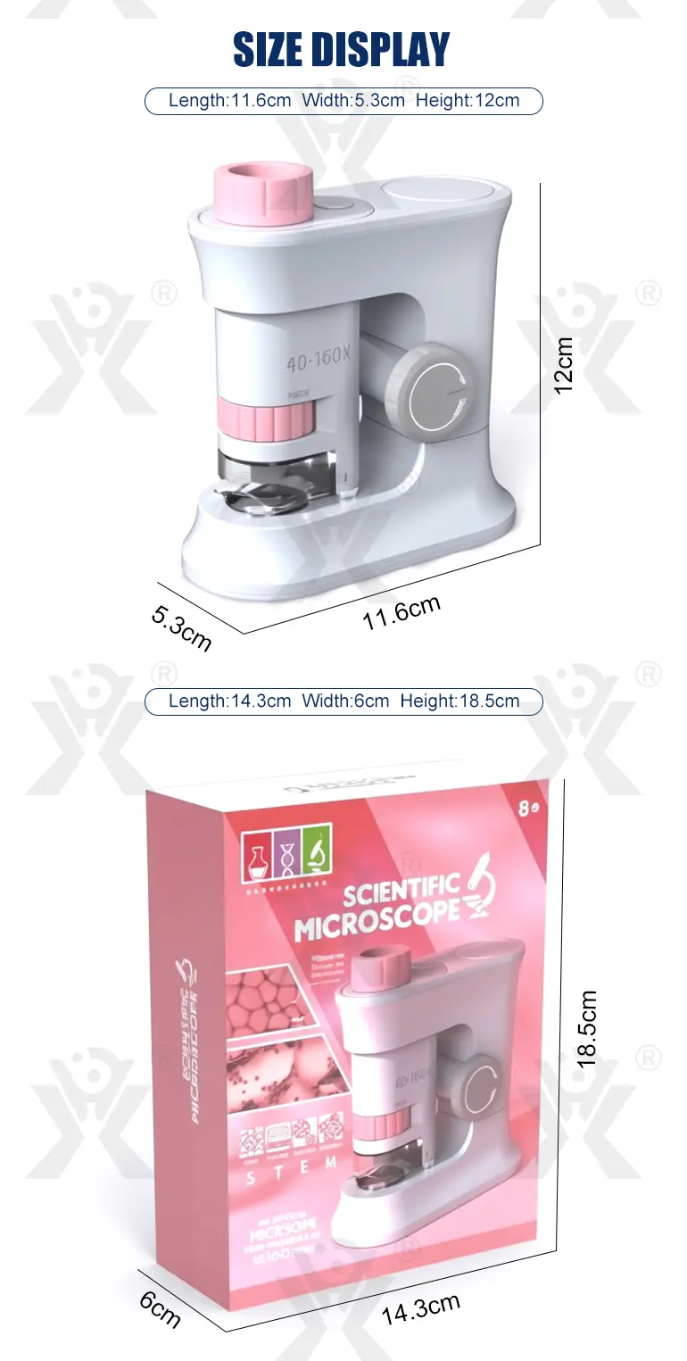 Kids’ Magnetic Microscope Toy, Ultra-High Magnification (TG4025215) — product detail panel 9
