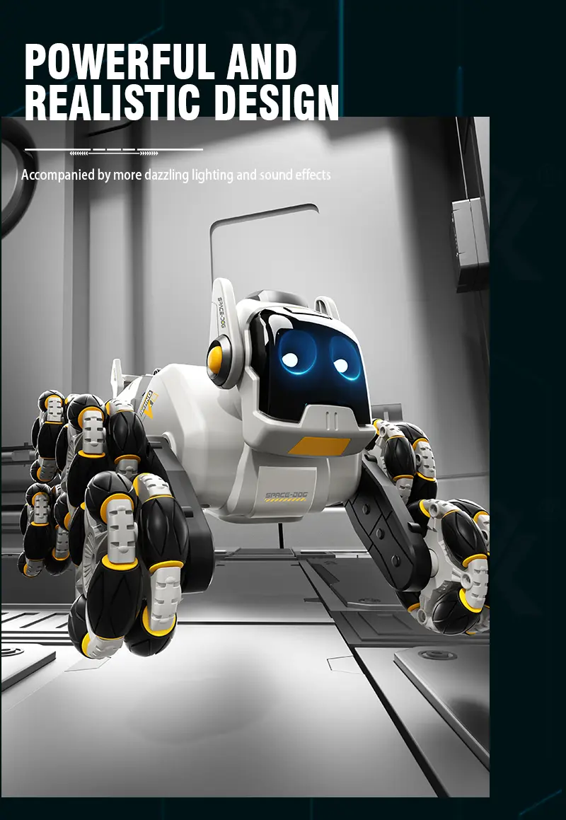 Remote Control 8-Wheel Climbing Mechanical Robot Dog-RC Dog Toy (TG4485719) — product detail panel 12