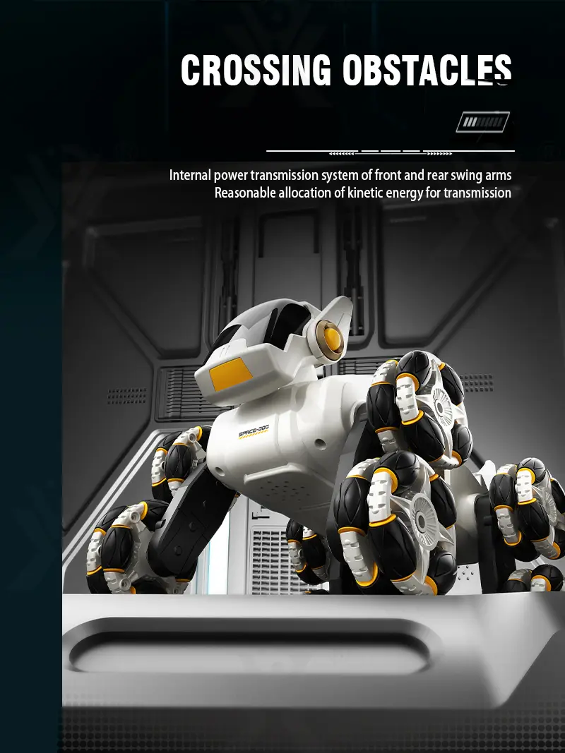 Remote Control 8-Wheel Climbing Mechanical Robot Dog-RC Dog Toy (TG4485719) — product detail panel 3