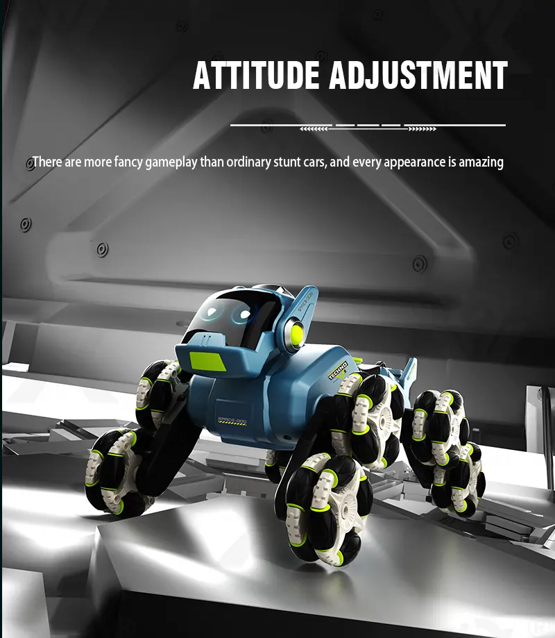 Remote Control 8-Wheel Climbing Mechanical Robot Dog-RC Dog Toy (TG4485719) — product detail panel 5