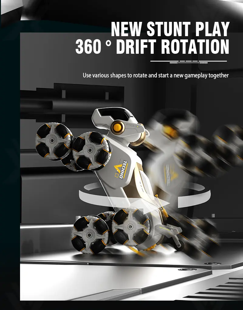 Remote Control 8-Wheel Climbing Mechanical Robot Dog-RC Dog Toy (TG4485719) — product detail panel 6