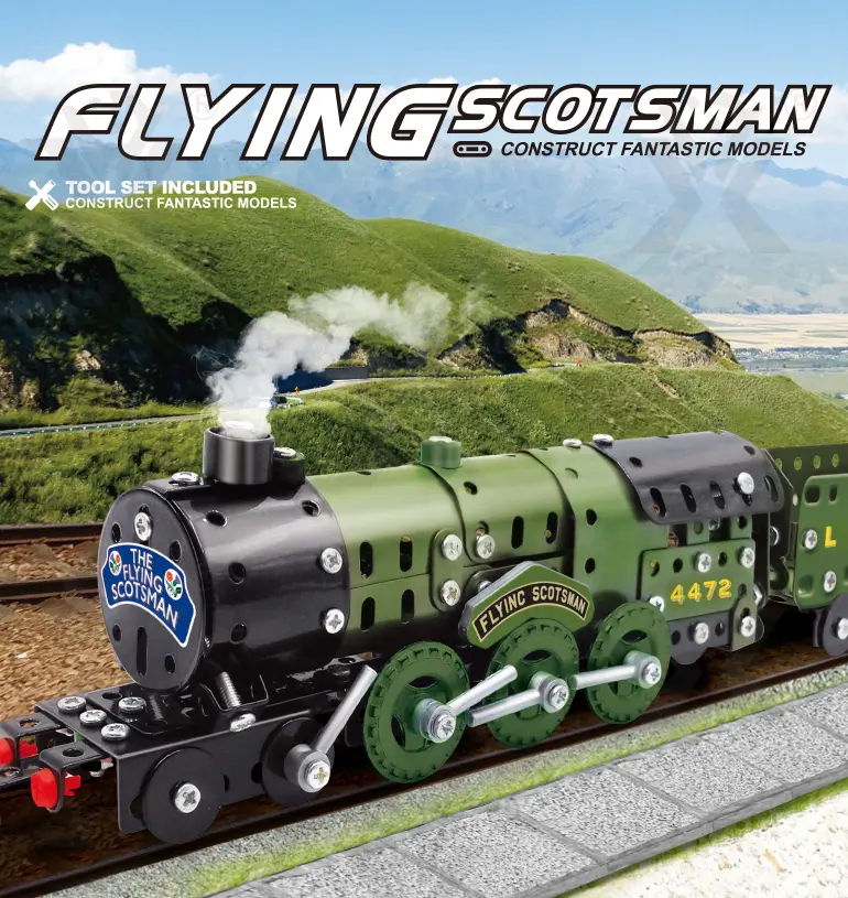 Metal Building Model Train Toy (TG5049209) — product detail panel 1