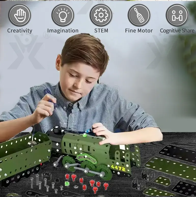 Metal Building Model Train Toy (TG5049209) — product detail panel 2