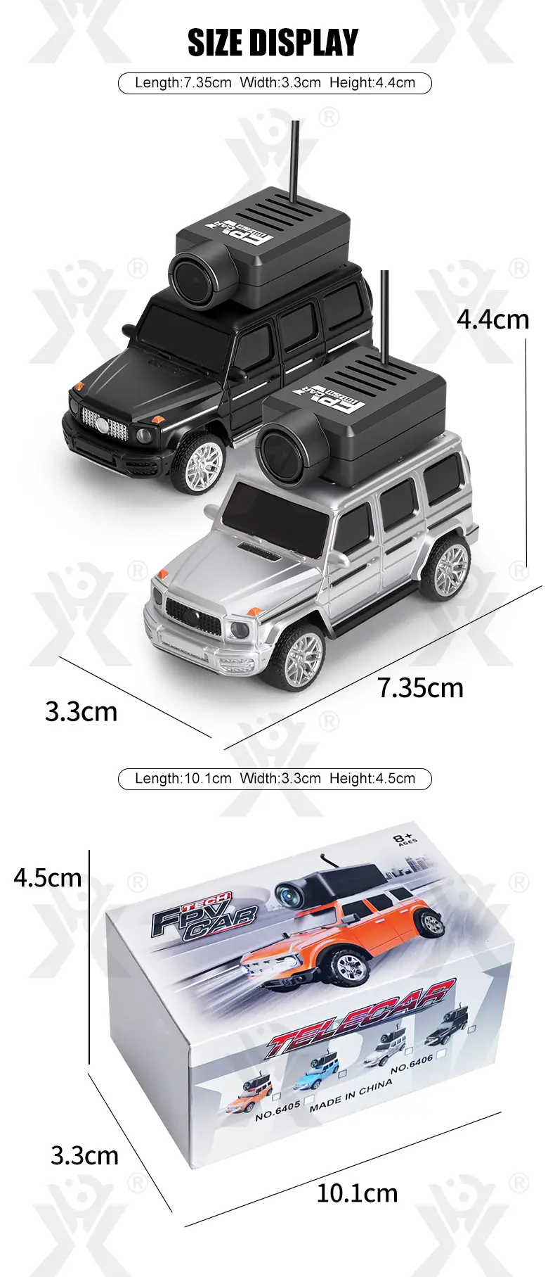1:64 Scale RC Camera Car, 2.4G APP Control Desktop Car (TG5126614) — product detail panel 9
