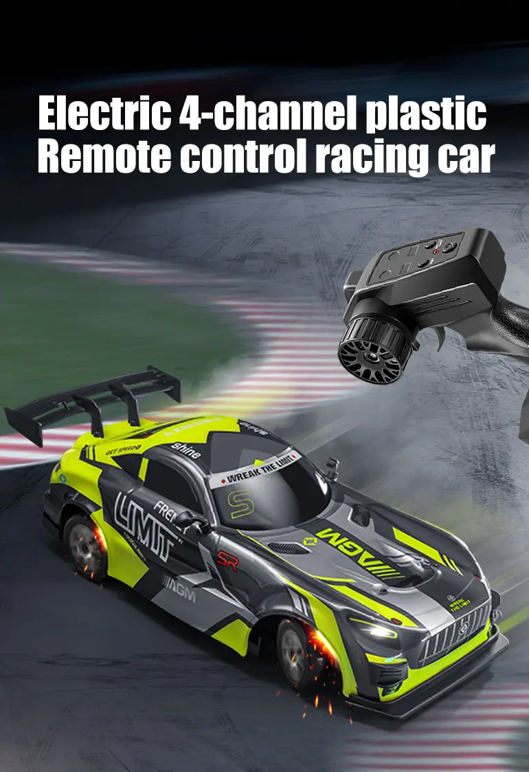 1:16 RC Drift Car, 4WD RC High-Speed Drift Car for Kids, with LED Lights (TG4497595) — product detail panel 1