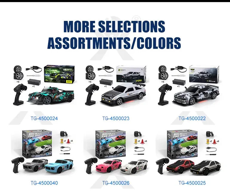 1:16 RC Drift Car, 4WD RC High-Speed Drift Car for Kids, with LED Lights (TG4497595) — product detail panel 7