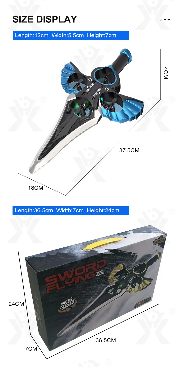 Gesture-Controlled Levitating RC Flying Sword Toy-RC Toys Wholesale Suppliers (TG5025485) — product detail panel 12