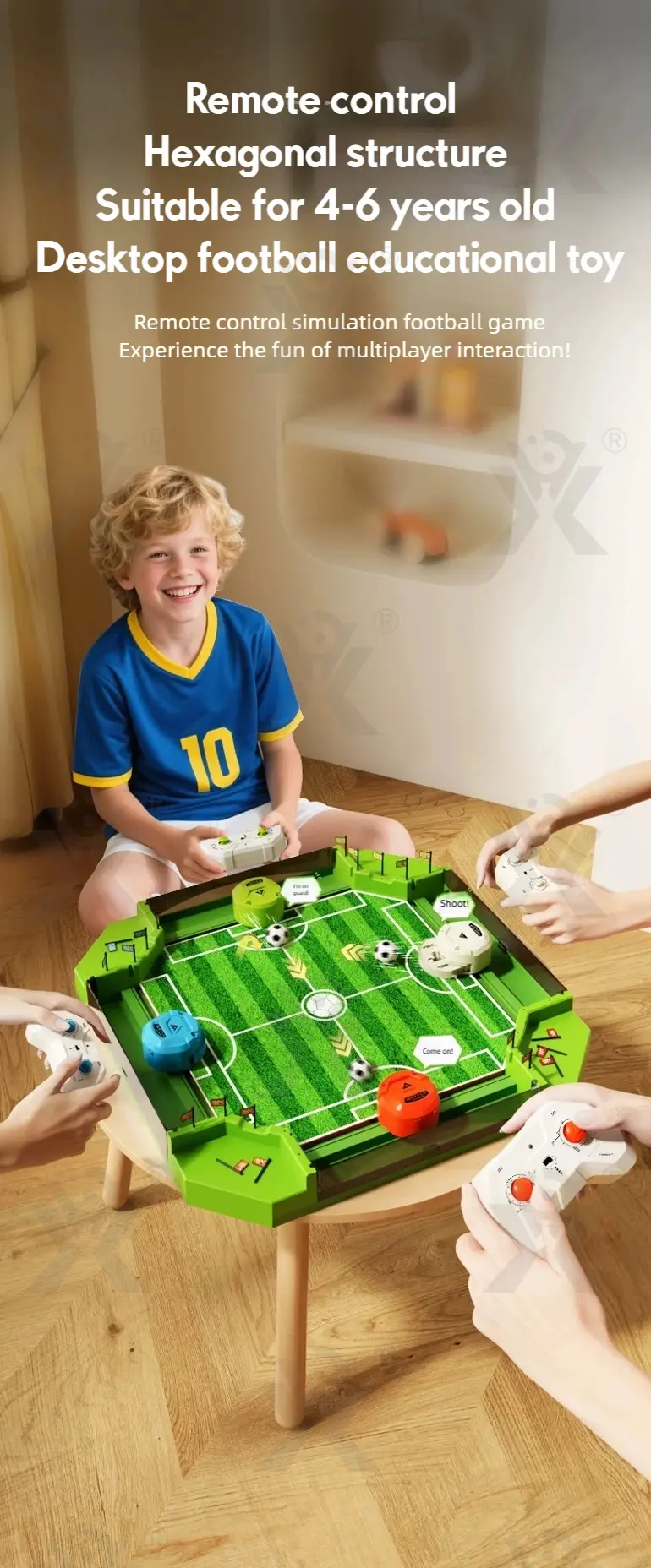 RC Football Table Game, RC Soccer Game (TG5114517) — product detail panel 1