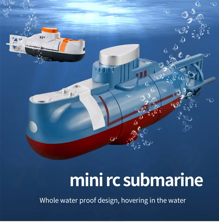RC Submarine Toy Remote Control Boat, Underwater Diving Waterproof RC Toy Submarine (TG4850551) — product detail panel 1