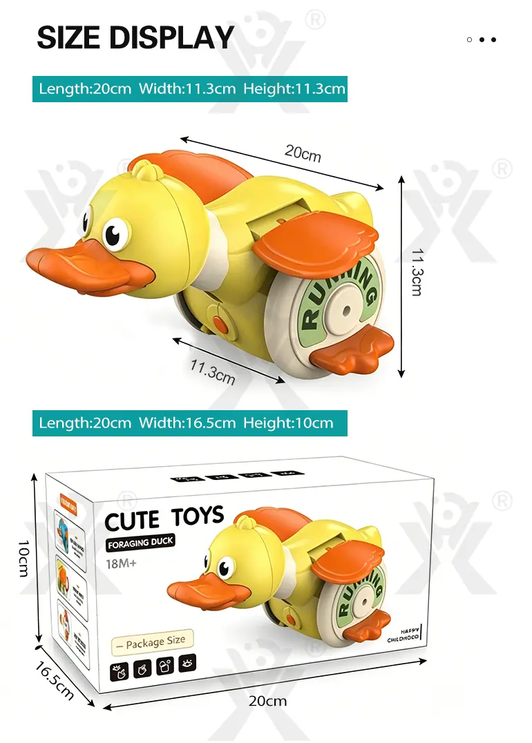 360 Degree Rotating Electric Duck Toy, Best Seller in European Market (TG5303249) — product detail panel 11