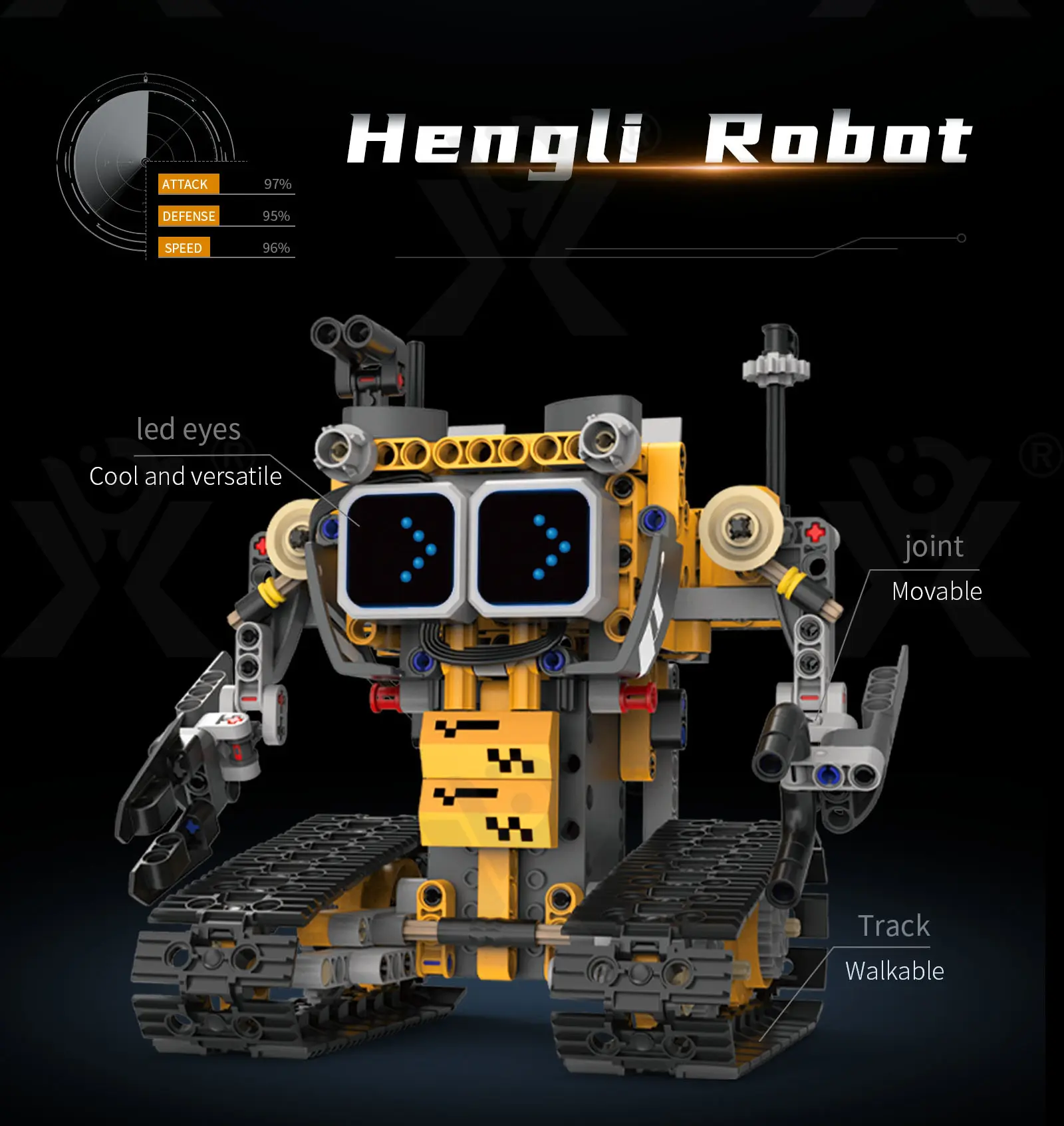 STEM Robot Building Kit, 5-in-1 Robot, Programmable, Remote & App Control (TG5063053) — product detail panel 6