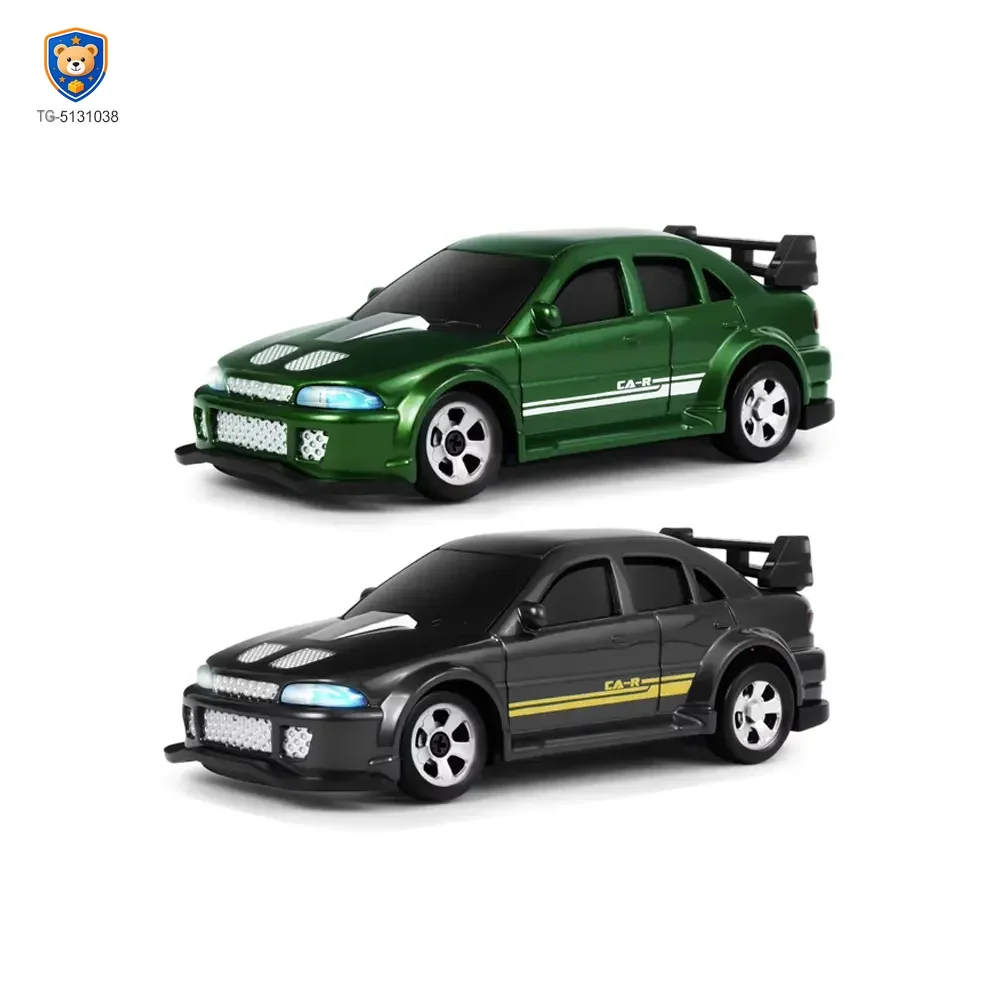 1/64 2.4G 4WD Mini Drift RC Car LED Light, High Speed Racing Remote Control Vehicles Models Desktop Toys — product view 1