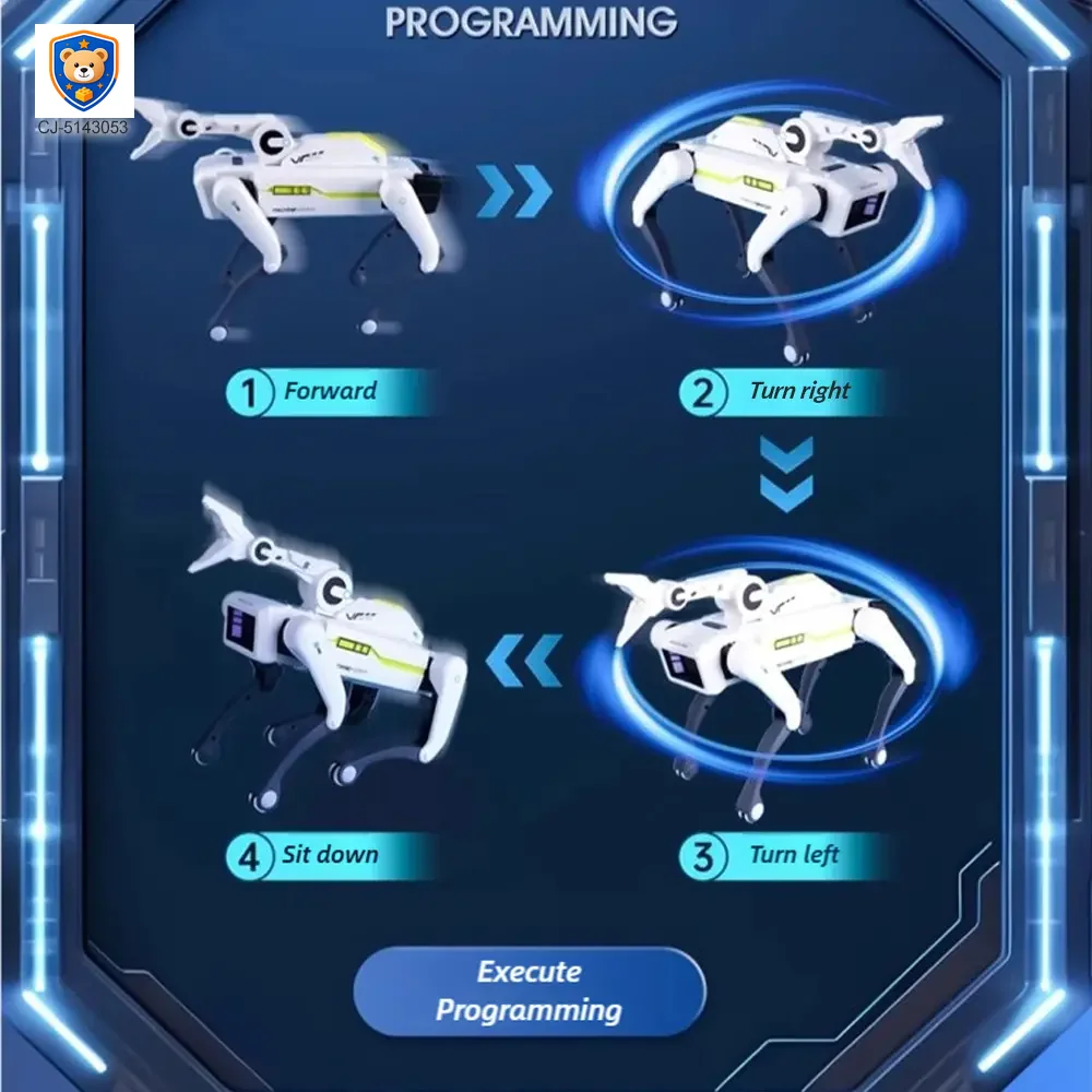 AI Robot Dog, Multifunctional Mechanical Dog With Bionic Hand — product view 3