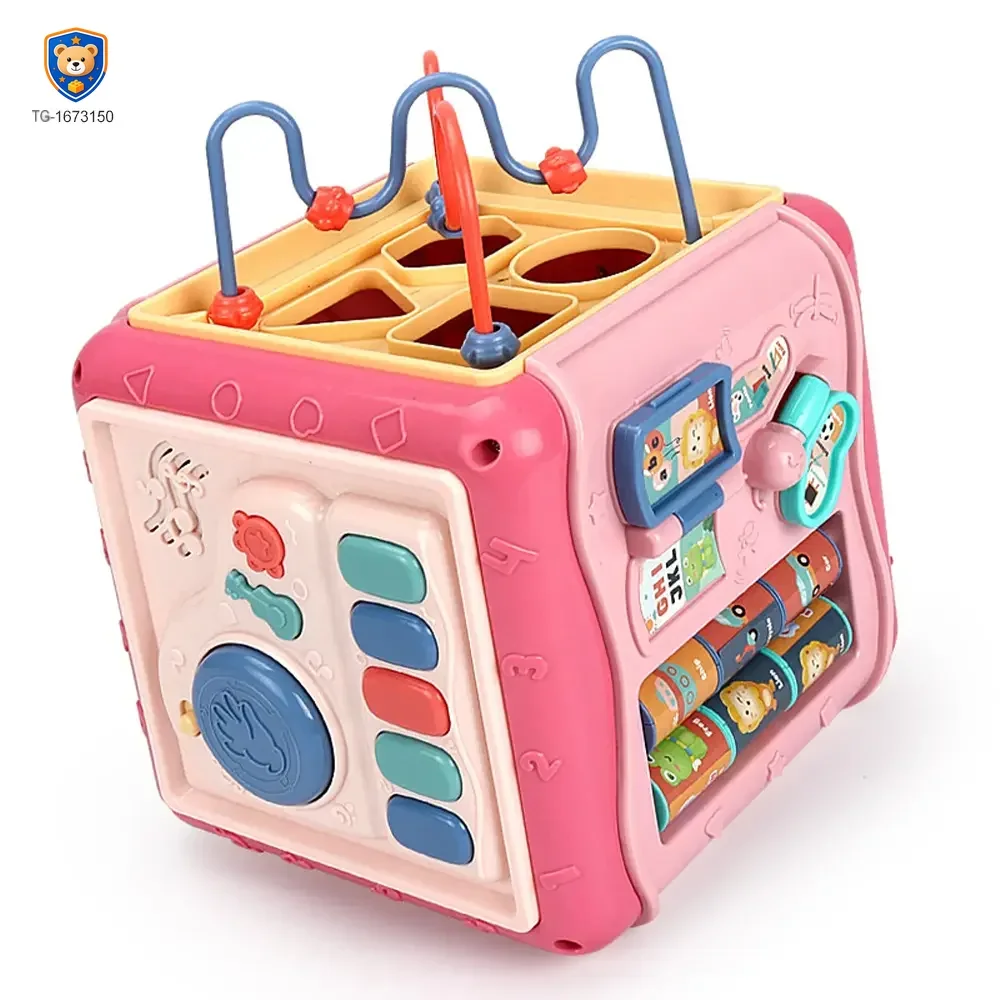 Baby Activity Cube Shape Sorting Activity Center — product view 1