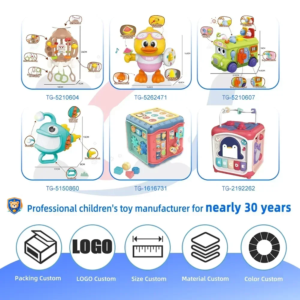 Baby Activity Cube Shape Sorting Activity Center — product view 8