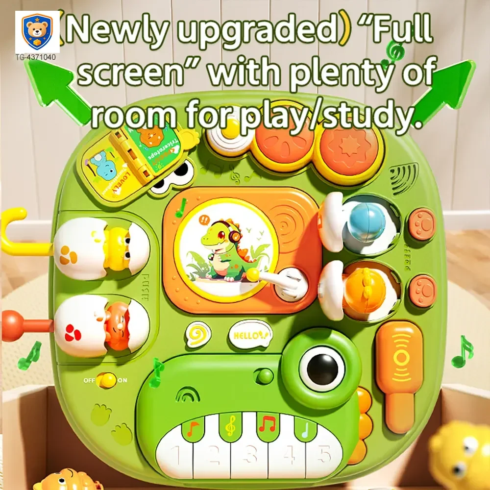 Baby Activity Center Table, Dinosaur Theme — product view 2