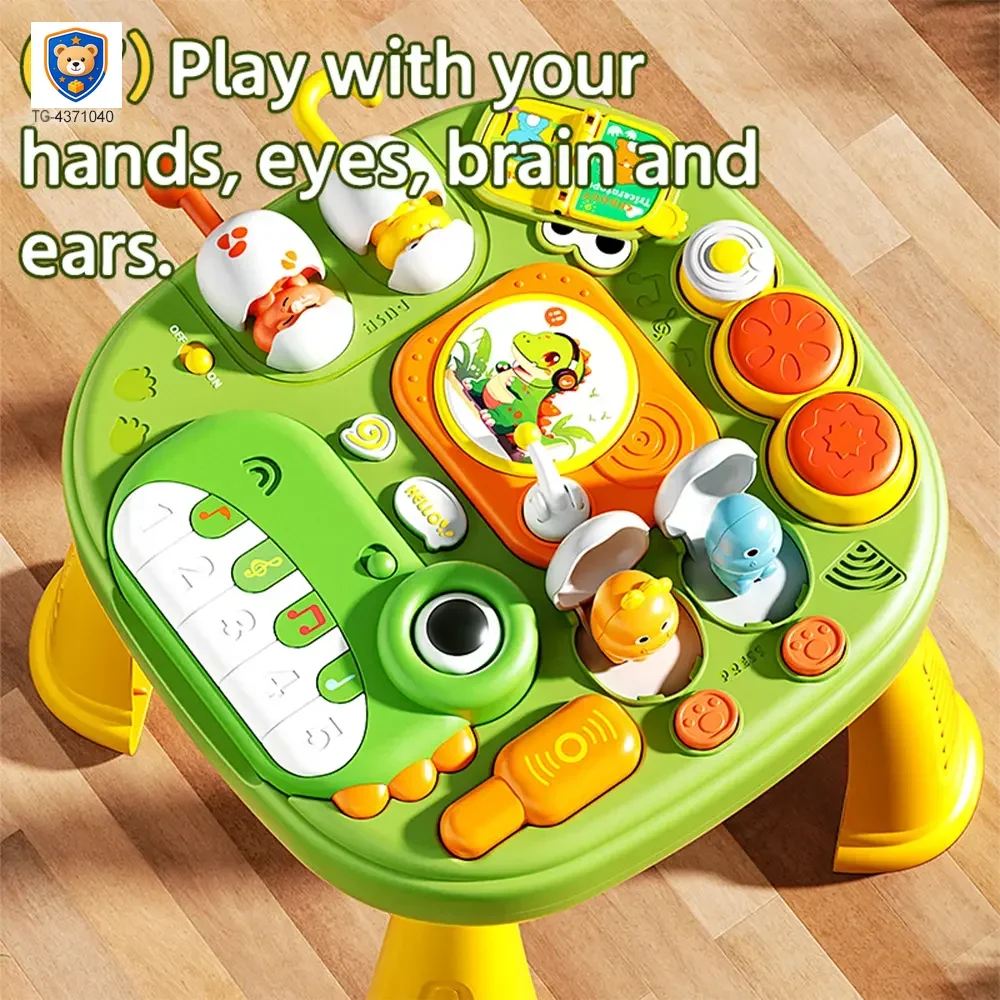 Baby Activity Center Table, Dinosaur Theme — product view 6
