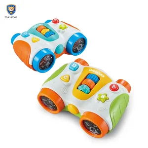 Baby Telescope Toy With Sound & Light, Toddler Interactive Learning Binoculars- Educational Toddler Toys
