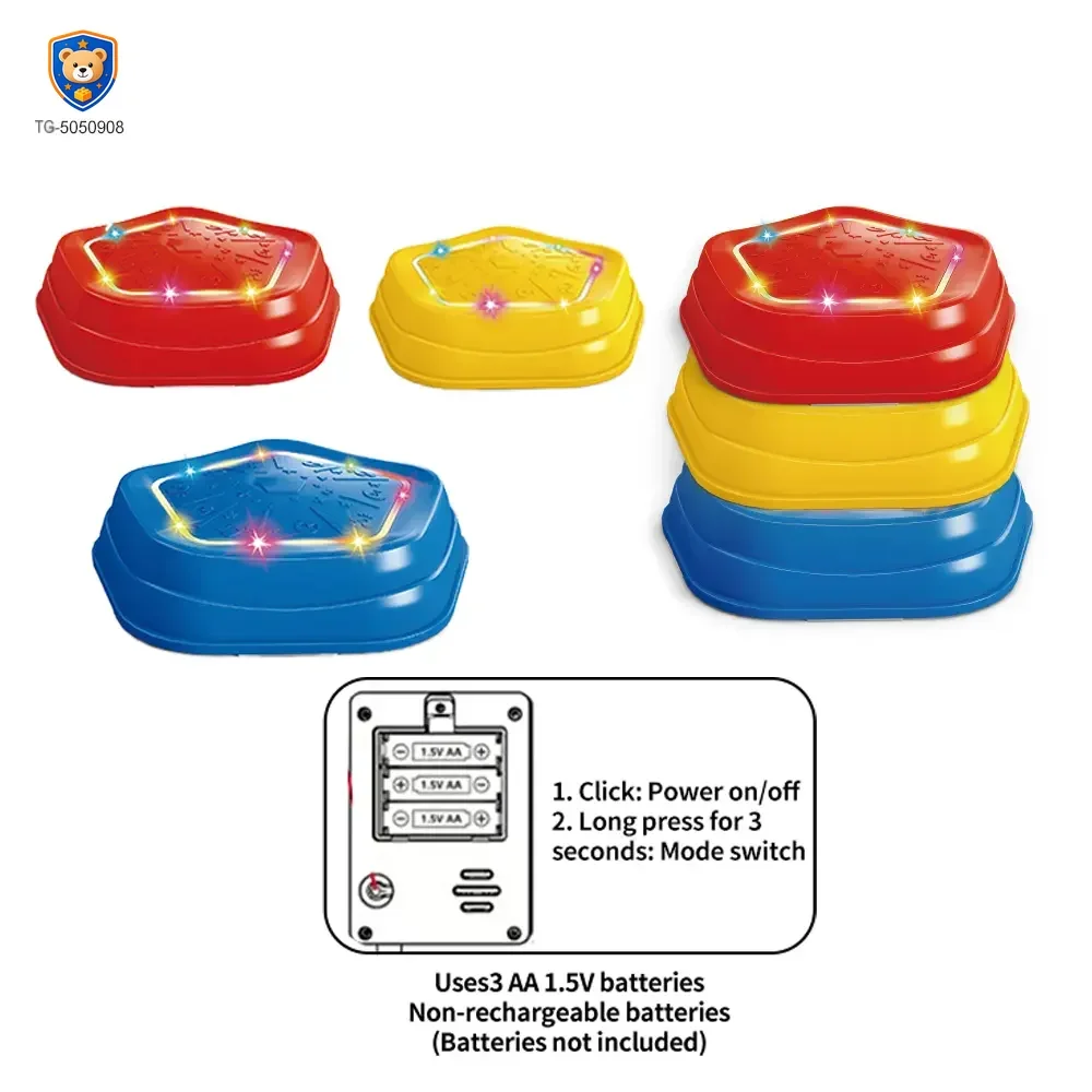 Balance Sensory Stepping Stones Indoor Outdoor Play With Light & Music-Baby Toys Wholesale — product view 3